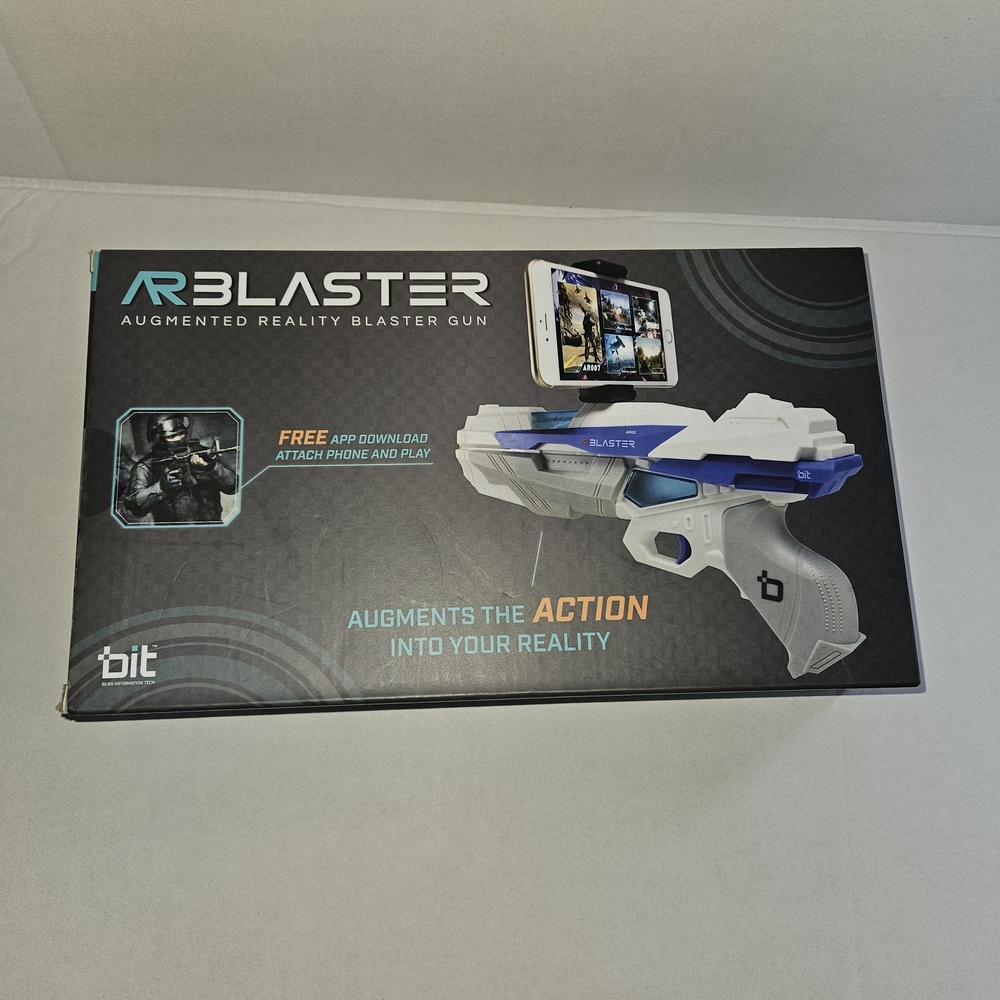 Augmented Reality Blaster Gun - White and Blue - Picture 2 of 2